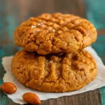 innamon sweet potato breakfast cookies on rustic table