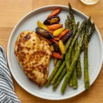 Juicy Baked Chicken Breast with Vegetables