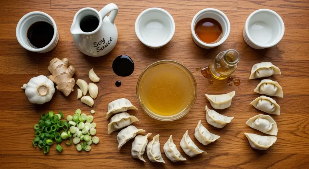 Easy Wonton Soup Ingredients