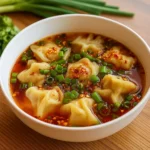 Easy Wonton Soup Recipe Bowl