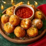 Mini Arancini Balls with Marinara Dip