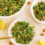 My Favorite Detox Salad with Lemon Ginger Dressing