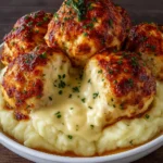 armesan Cloud Chicken Bombs creamy chicken recipe