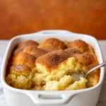 Snickerdoodle Cobbler fresh from the oven