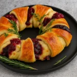 Turkey Cranberry Crescent Ring Recipe holiday dish