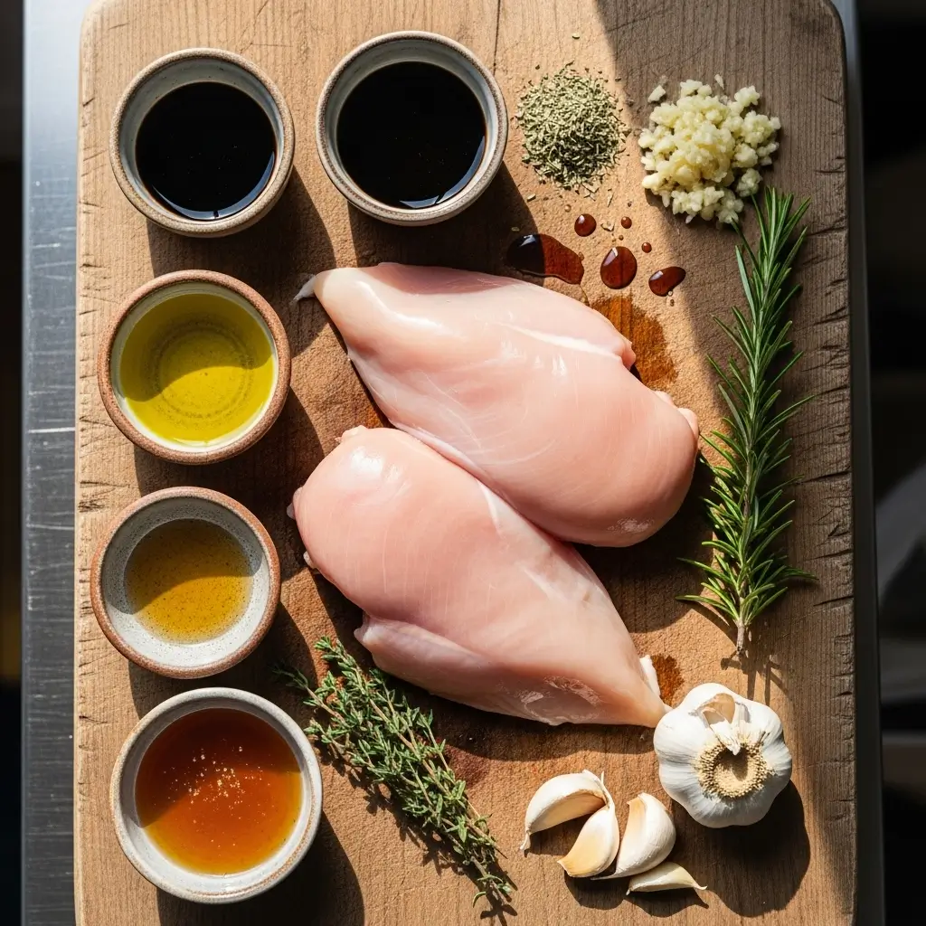 Balsamic Baked Chicken Breast Ingredients