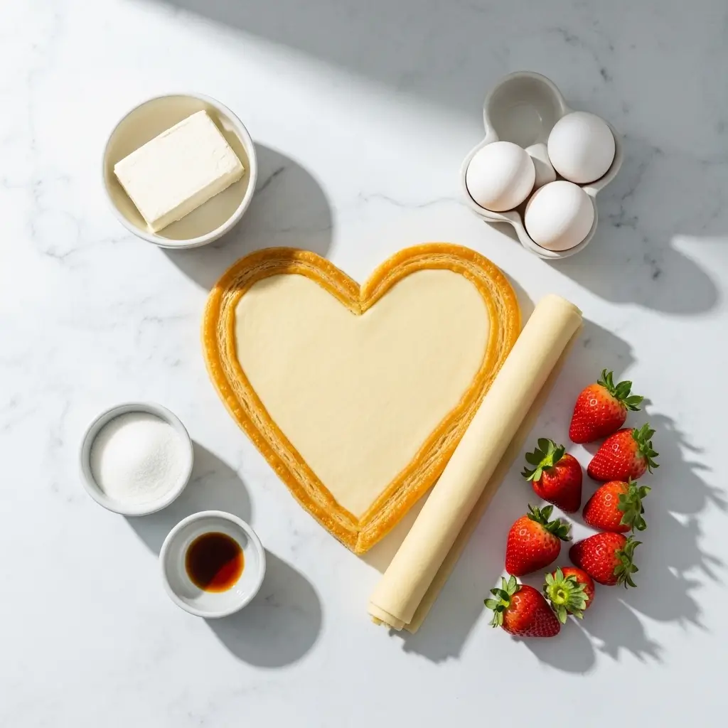 best-heart-shaped-strawberry-cheesecake-ingredients