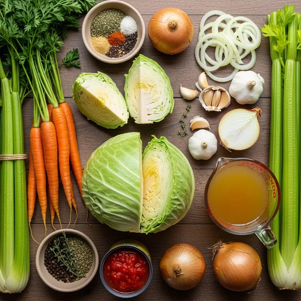 cabbage fat burning soup ingredients