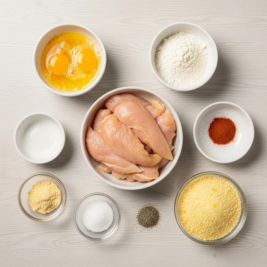 crispy-oven-baked-chicken-tenders-ingredients