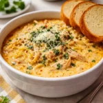 Crock Pot Creamy Chicken Parmesan Soup