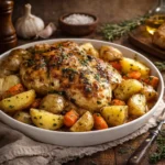 Crockpot chicken and potatoes