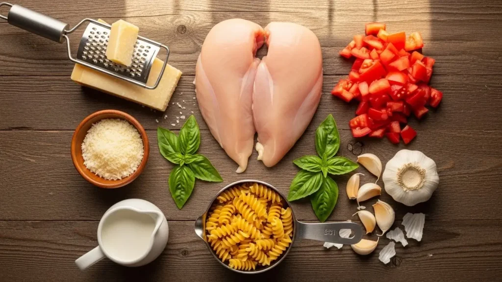 Crockpot Chicken Parmesan Soup Ingredients