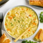 Crockpot Creamy Chicken Noodle Soup