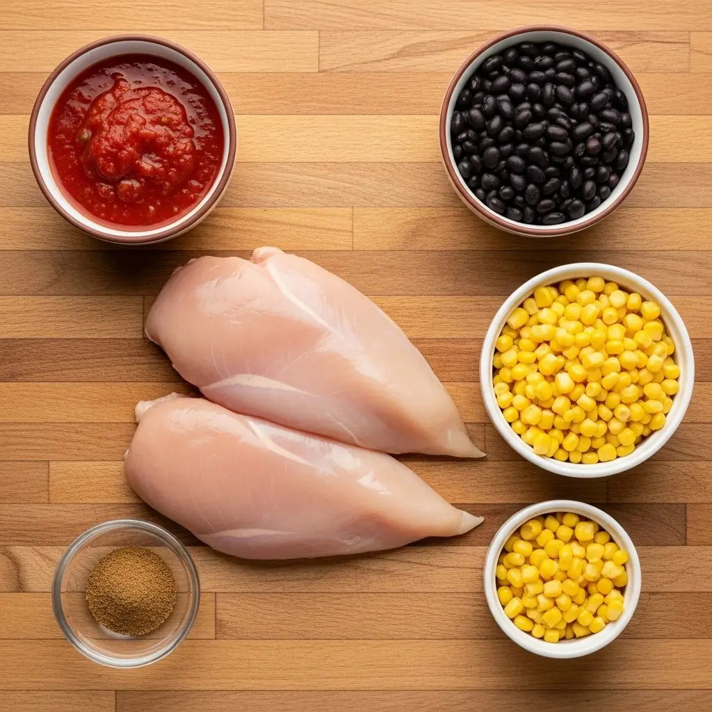 crockpot-salsa-chicken-ingredients