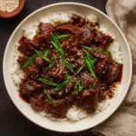 Dump and Go Crockpot Mongolian Beef in Slow Cooker