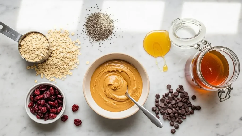 easy protein balls ingredients