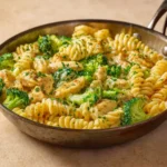 High Protein Rotisserie Chicken Broccoli Pasta