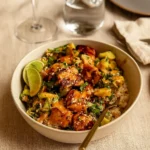 Honey Glazed Salmon Bowl