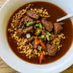 One-Pot Beef Ramen