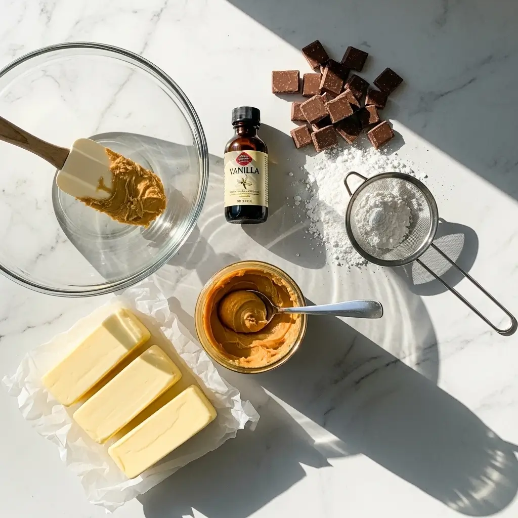 Peanut Butter Truffles ingredients