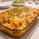 Poor Man Husband Casserole creamy baked macaroni