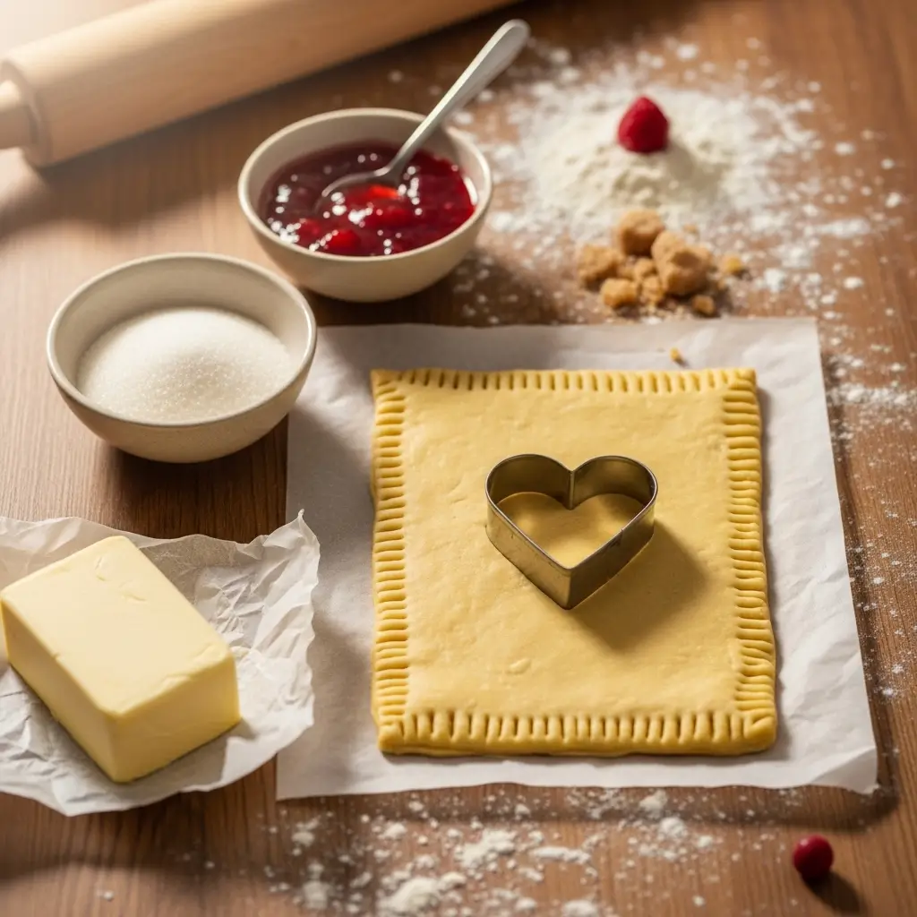 Puff Pastry Hearts Ingredients
