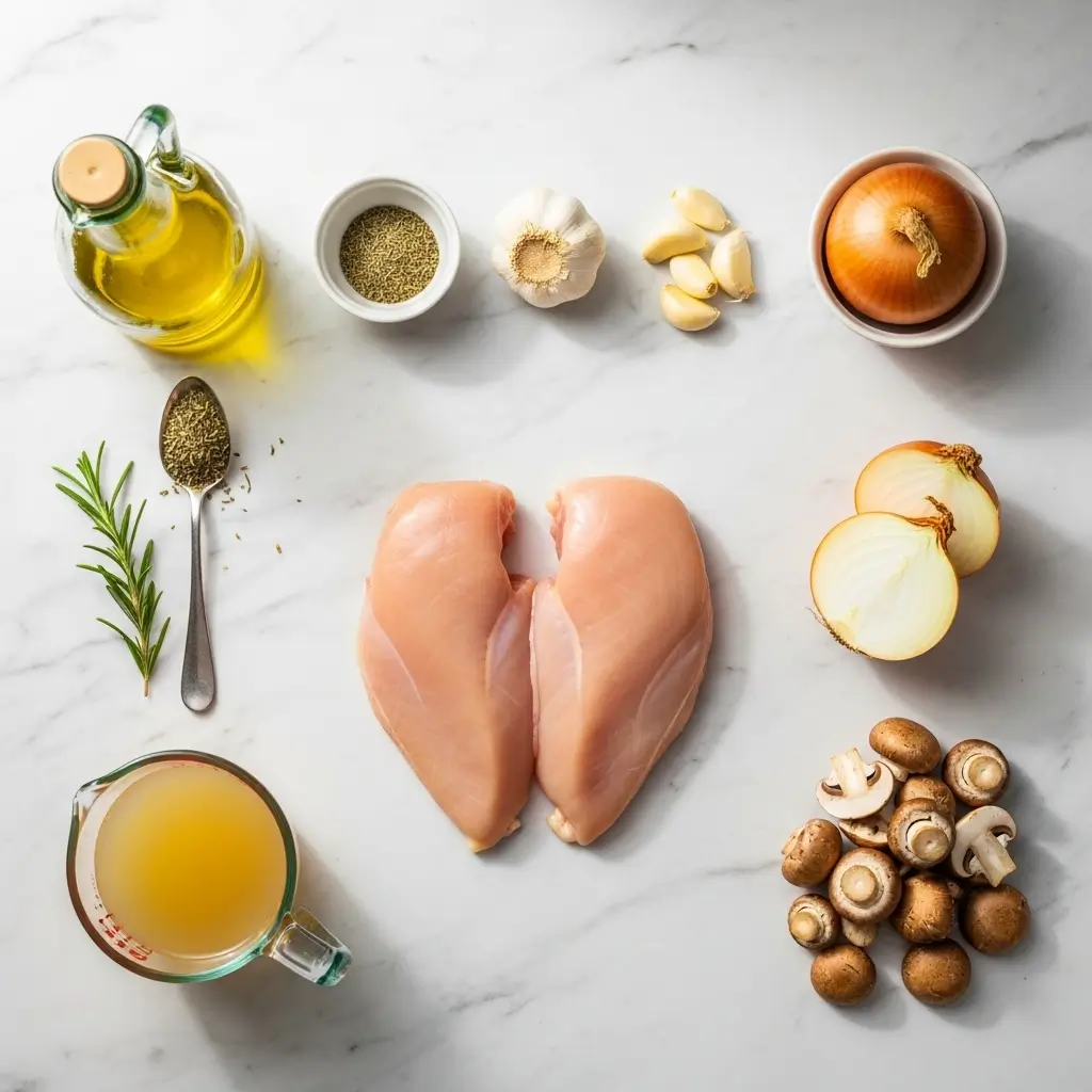 savory-slow-cooked-crockpot-chicken-ingredients