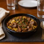 Slow Cooker Beef and Noodles recipe comfort food