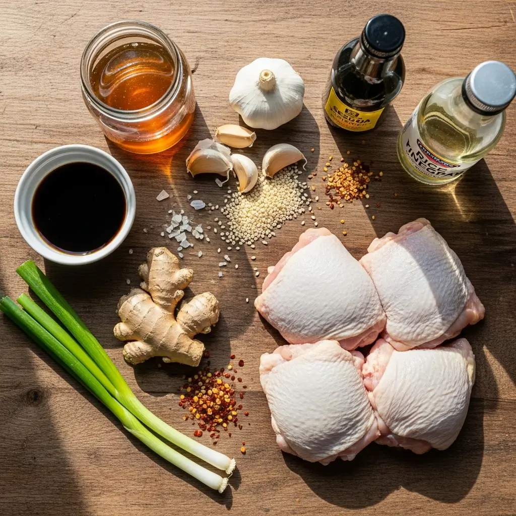 slow-cooker-honey-garlic-chicken-ingredients