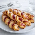 Berry Puff Twists fresh baked flaky pastry