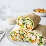 Chicken Caesar Wrap fresh lunch recipe