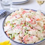 Crab Salad Recipe creamy dill lemon