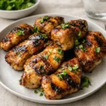 Peruvian Grilled Chicken served with green sauce
