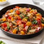 quick-ground-turkey-skillet-one-pan-dinner
