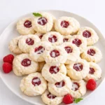 raspberry-thumbprint-cookies-with-lemon-glaze-featured