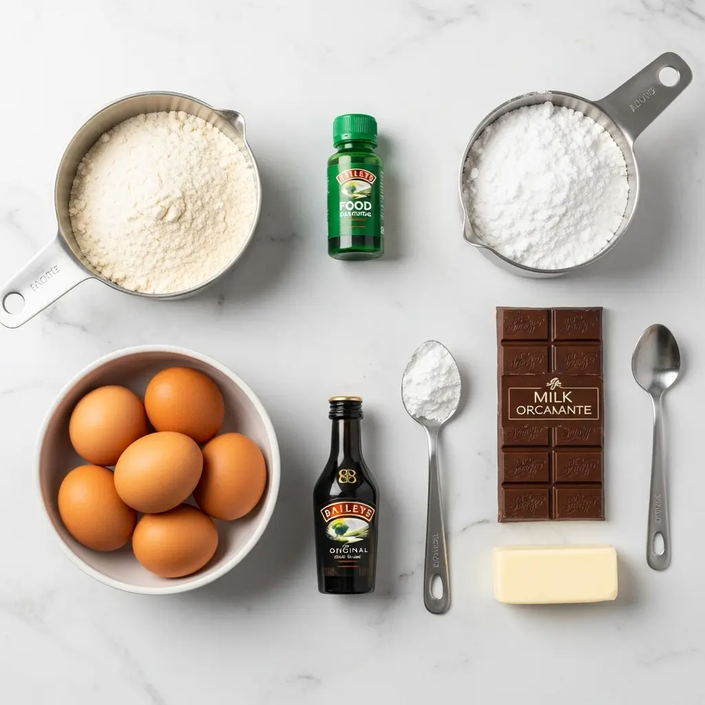 Shamrock Macarons Ingredients