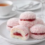Strawberry Coconut Sponge Cakes Recipe