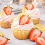strawberry-lemon-cupcakes