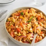Zesty Salad Supreme Pasta Salad bowl