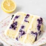 Best Lemon Blueberry Cake with Cream Cheese Frosting