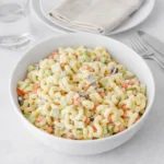 Gordon Ramsay Macaroni Salad creamy pasta bowl
