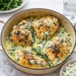 One-Pan Boursin Chicken in creamy garlic herb sauce