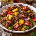 Hawaiian Chicken Sheet Pan Dinner