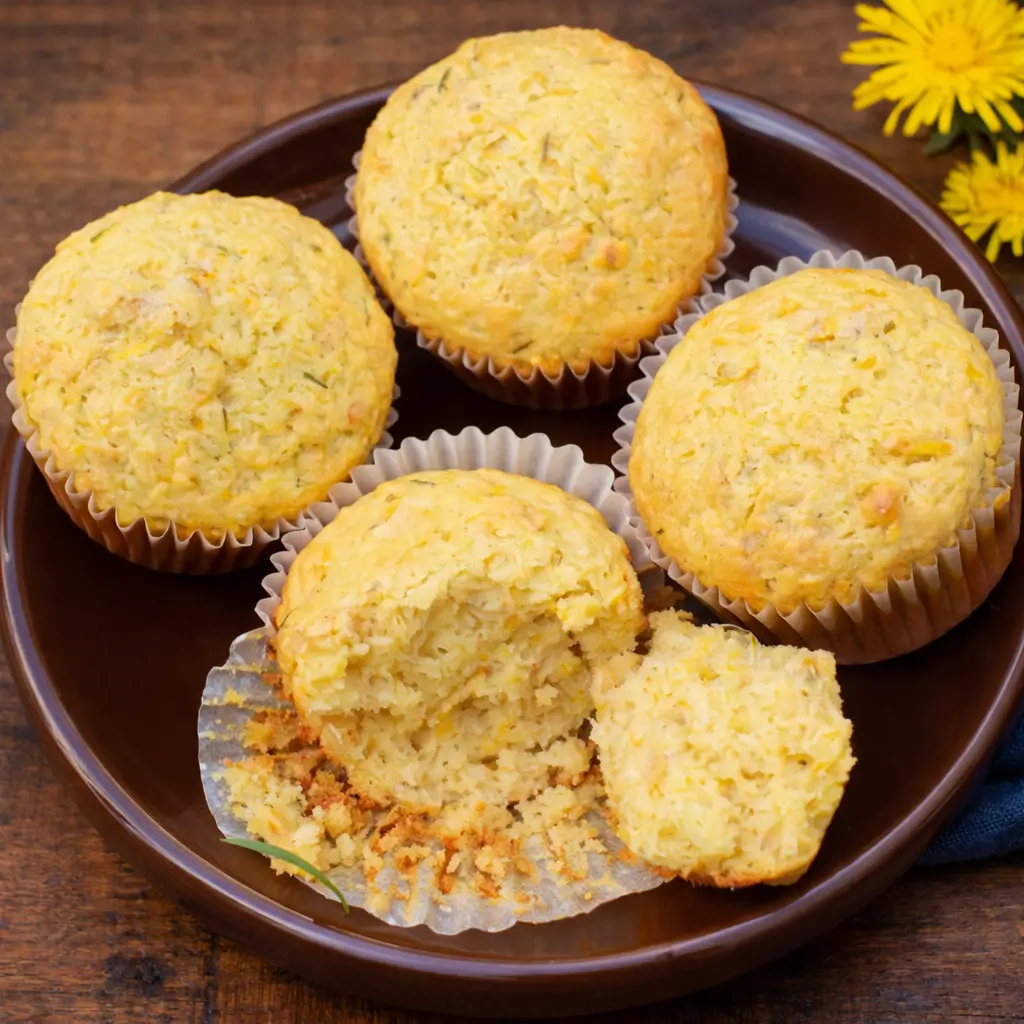 Dandelion Muffins Recipe: A Sunny Spring Morning in a Muffin Tin