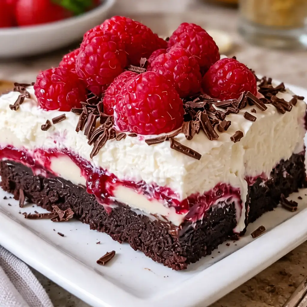 Raspberry Chocolate Lasagna Dessert: The Ultimate No-Bake Treat
